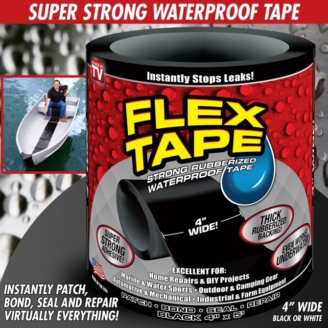 Banda super adeziva reparatoare Flex Tape