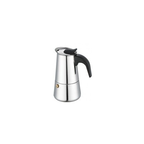 Espressor cafea din inox pentru aragaz 4 cesti