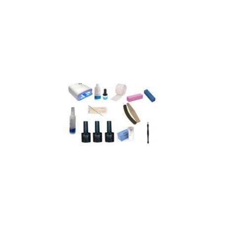 Kit profesional de manichiura pentru aplicarea ojei semipermanente