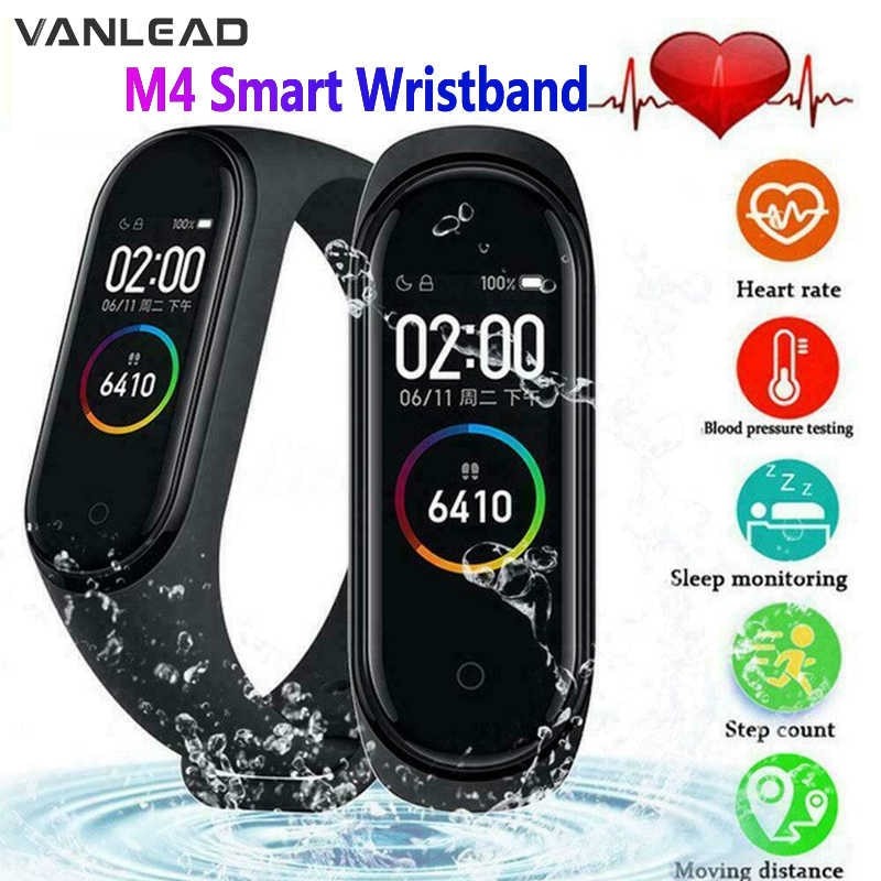 Bratara fitness smartband M4 , Bluetooth, OLED, IP67, ritm cardiac, notificari apeluri