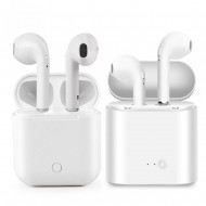 Casti i7 TWS, Dock Wireless, Bluetooth, incarcator incorporat