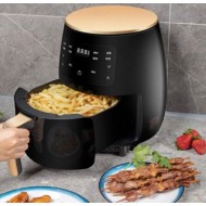 Friteuza fara Ulei cu aer cald, 2400 W Functie de Coacere, Prajire 6l Air Fryer 
