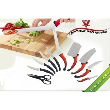 Doua seturi de cutite Contour Prov - 1+1+ CADOU