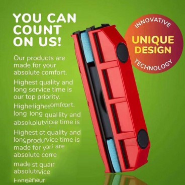 Dispozitiv special magnetic pentru curatatea geamurilor
