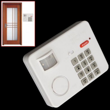 Alarma fara fir cu senzor de miscare si cod de blocare/deblocare